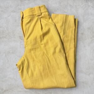 SOLD: butter yellow office trouser pants